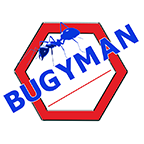 Bugyman Exterminators Logo